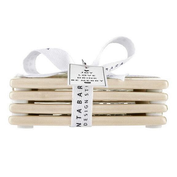 Christmas Ceramic Coaster Set of 4