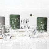 All Is Calm Double Old Fashioned Glass