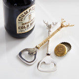 Stag Silver Bottle Opener