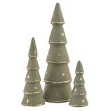 Forest Fog Gold Stars Paper Mache