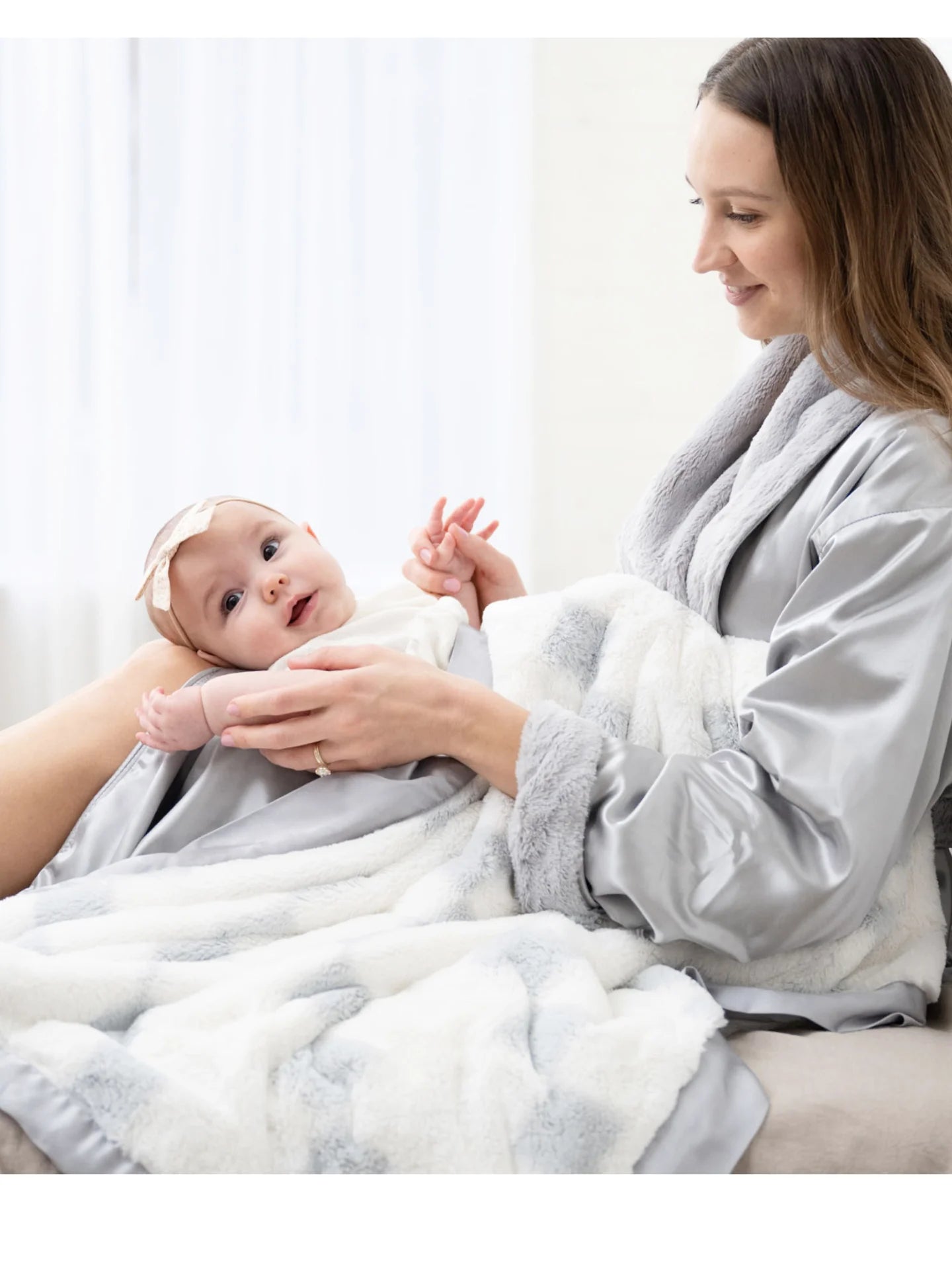 Luxe Stairway Baby Blanket