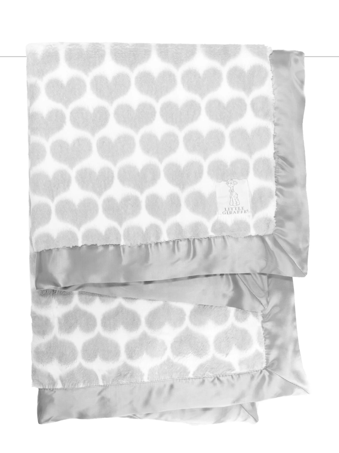 Luxe Heart Army Baby Blanket