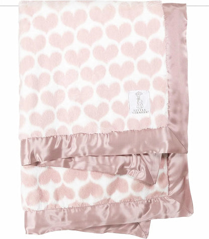 Luxe Heart Army Baby Blanket