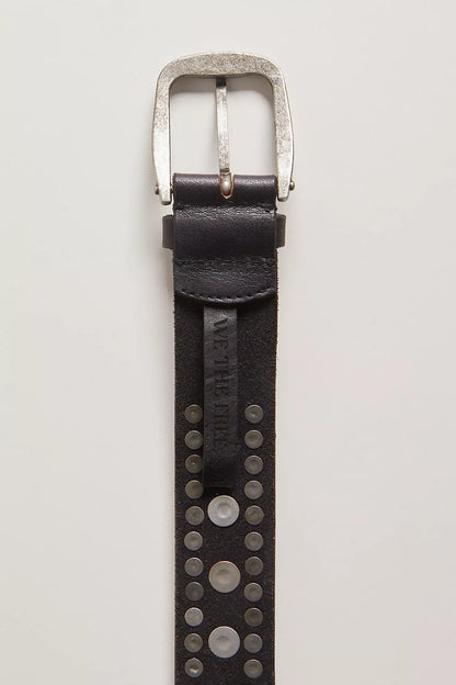 Sola Stud Belt in Black