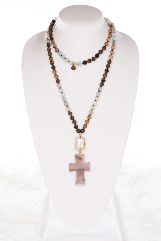 Louise Sandstone Necklace