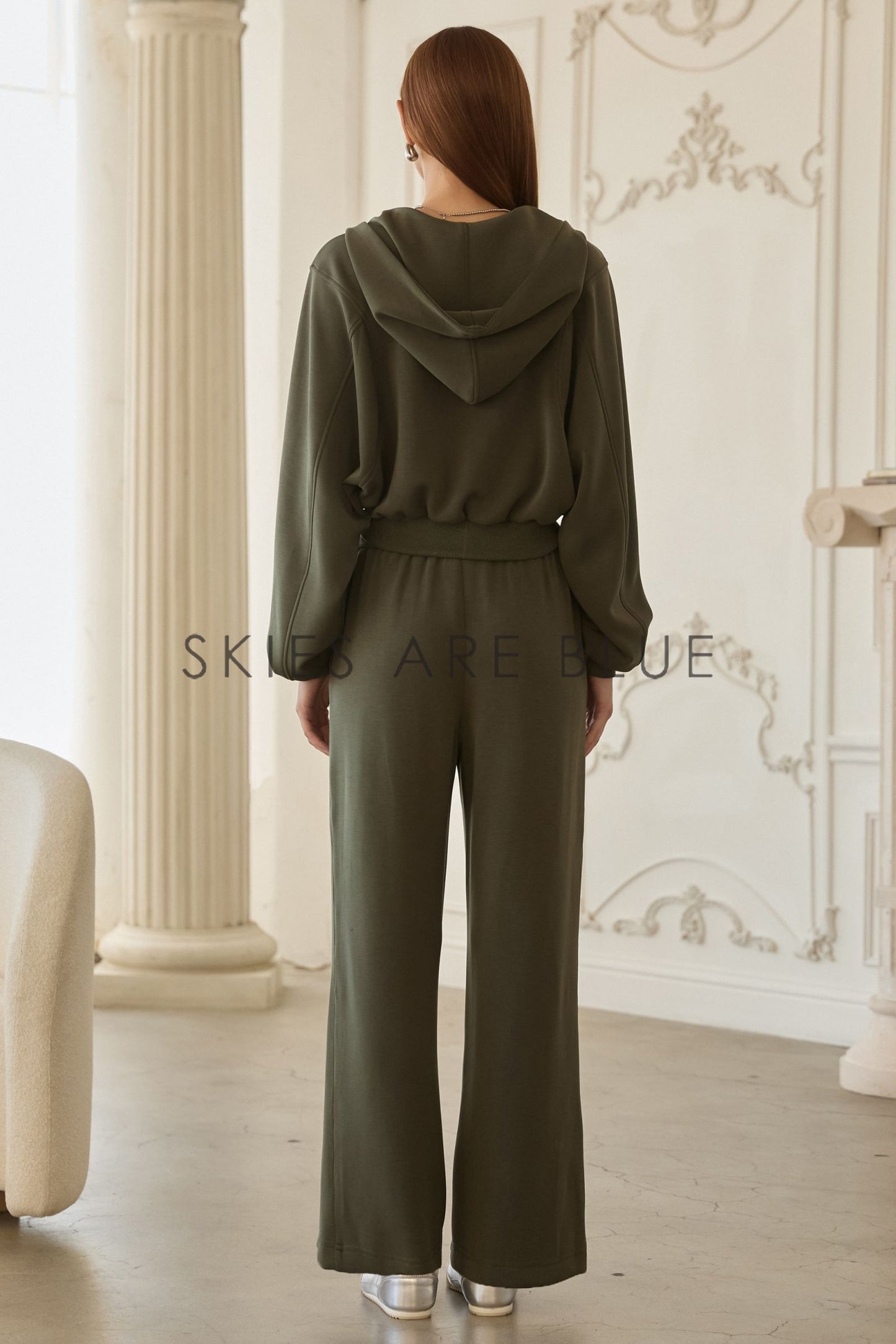 Lounge Pants in Dark Olive