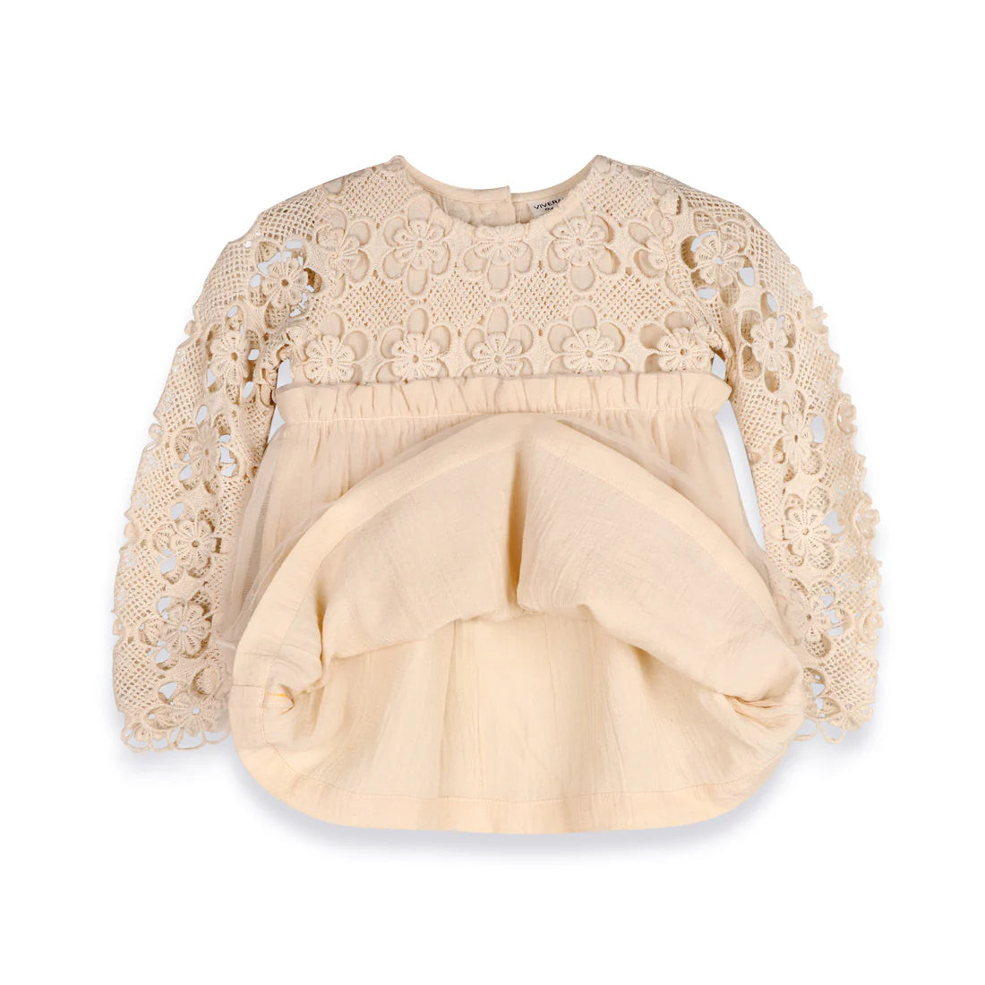Calla Crochet Lace Dress and Bloomer Set