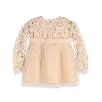 Calla Crochet Lace Dress and Bloomer Set