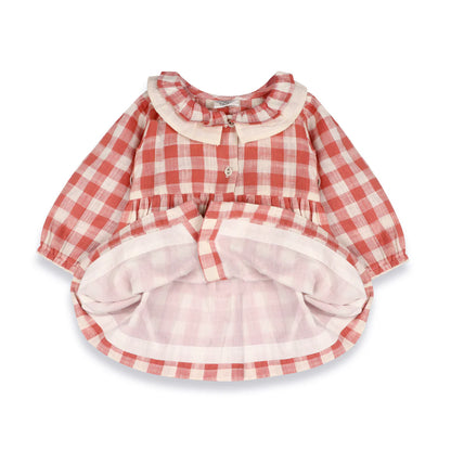 Holly Gingham Dress and Bloomer Set