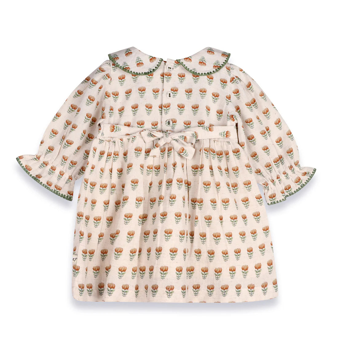 Ina Block Floral Print Dress and Bloomers Set