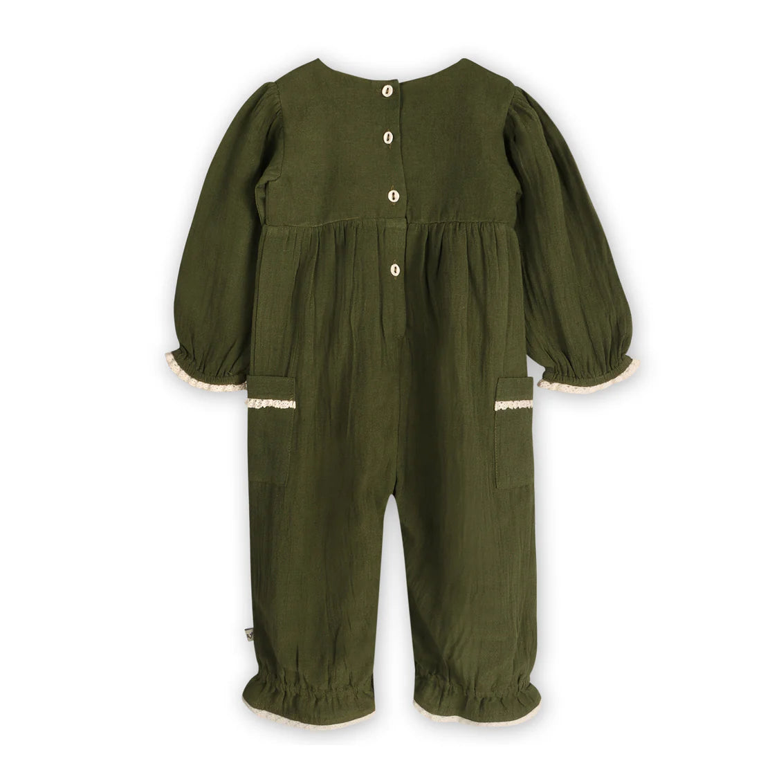Juniper Embroidered Jumpsuit and Headband