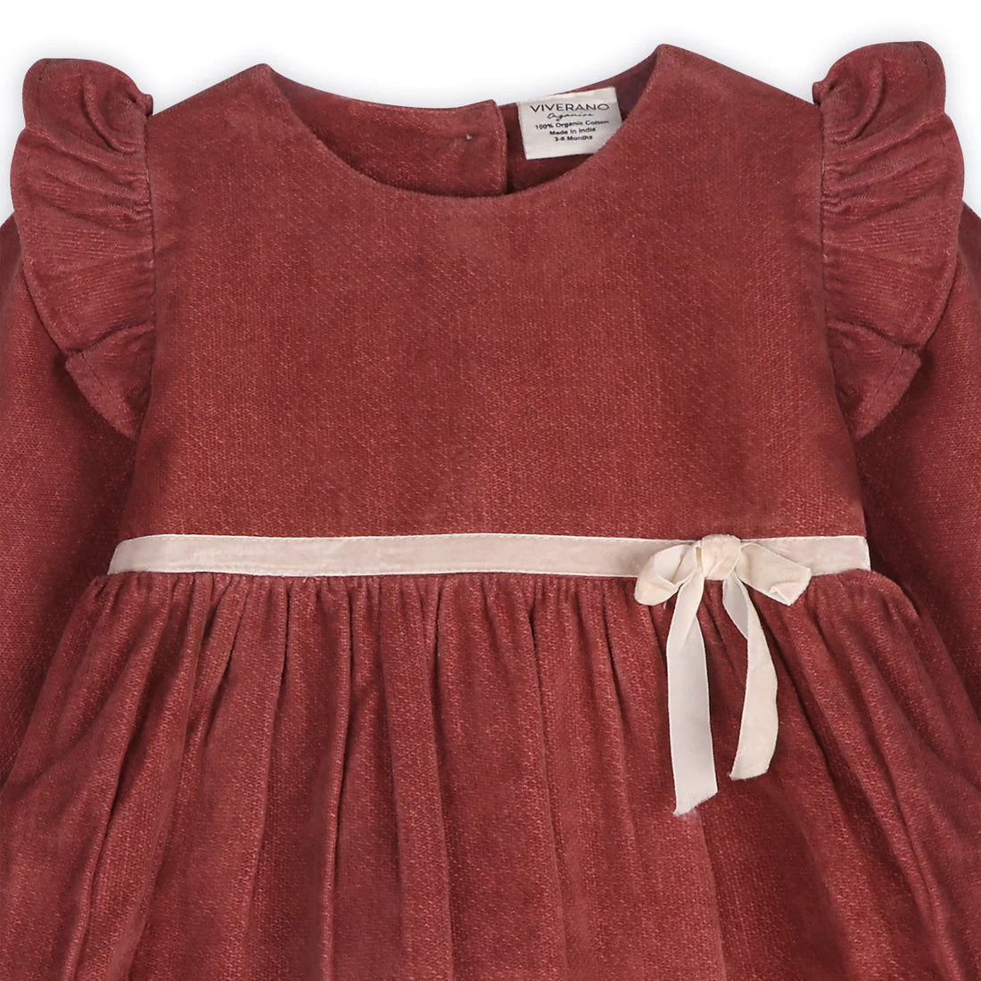 Amber Velvet Dress and Bloomer Set