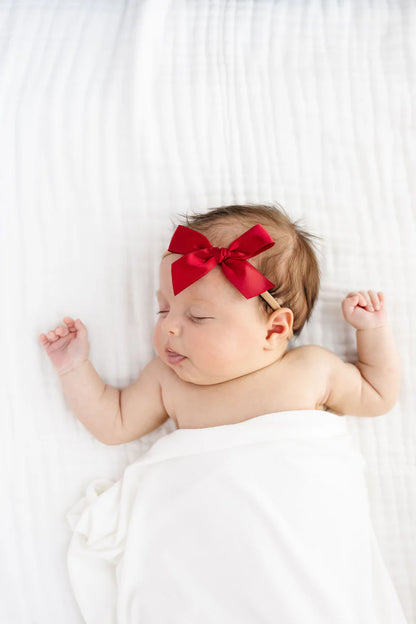 Satin Bow Headband