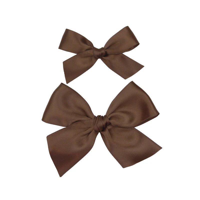 Satin Bow Medium Headband