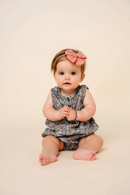 Muslin Bow Headband