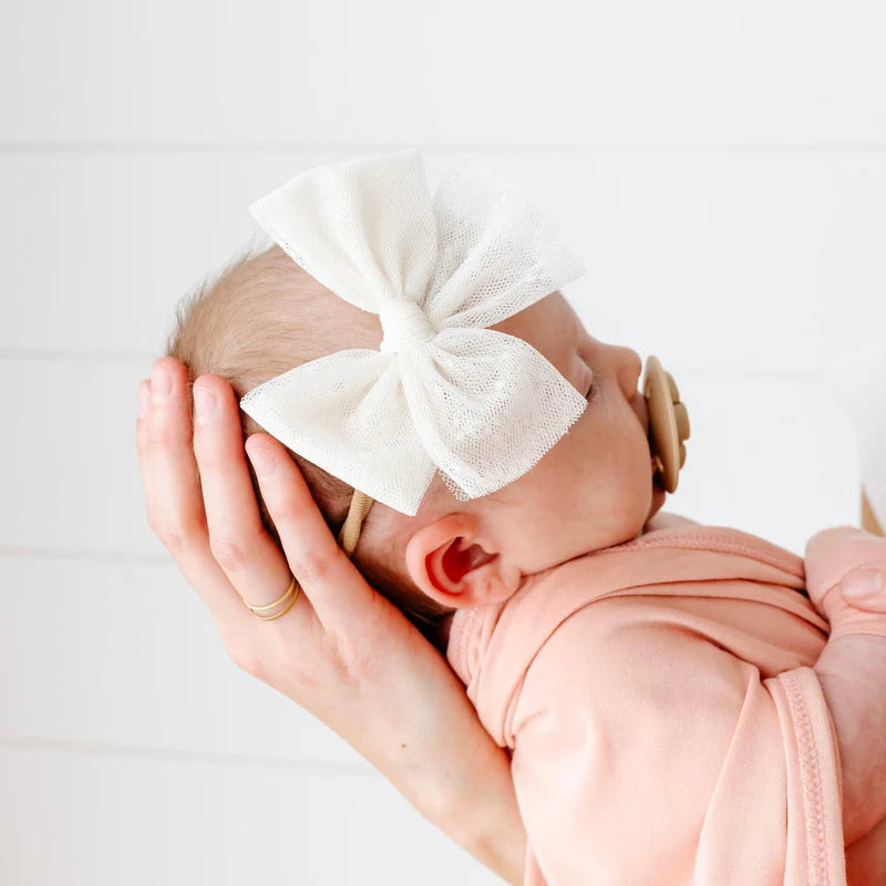 Tulle Bow Headband