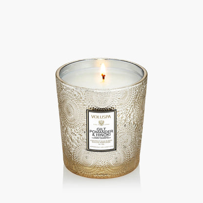 Gilt Pomander Classic Candle