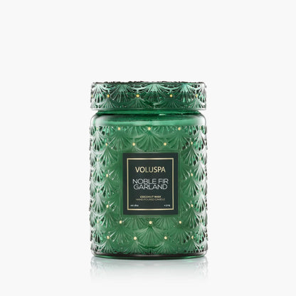 Noble Fir Garland Jar