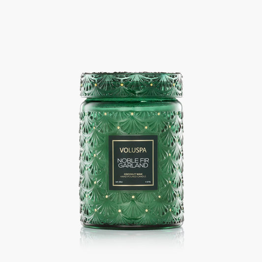 Noble Fir Garland Jar