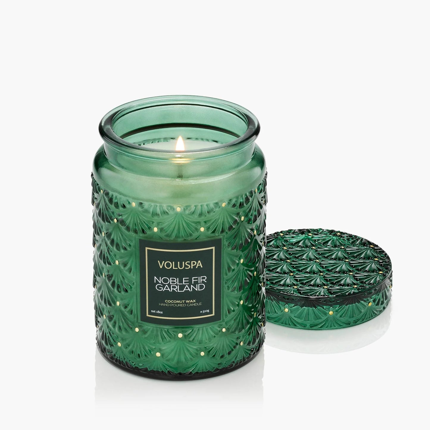 Noble Fir Garland Jar
