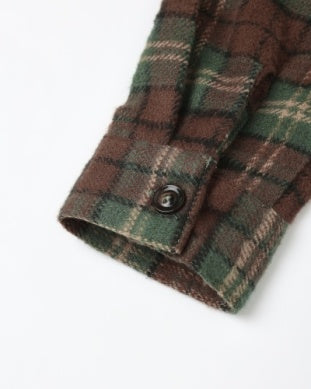 Holiday Plaid Pocketed Flannel Shirt