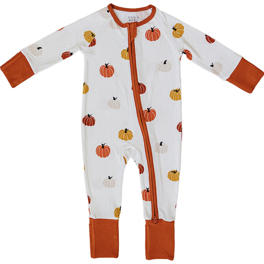 Harvest Bamboo Zipper Jammies