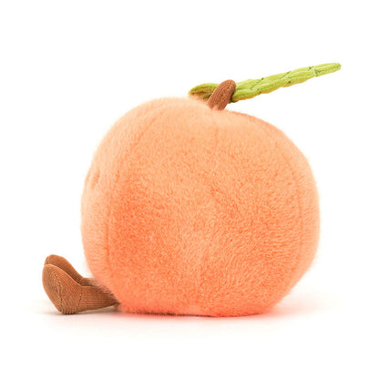 Jellycat Amuseables Peach plush side view