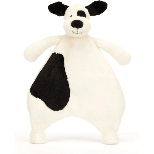 Bashful Puppy Black & Cream Comforter