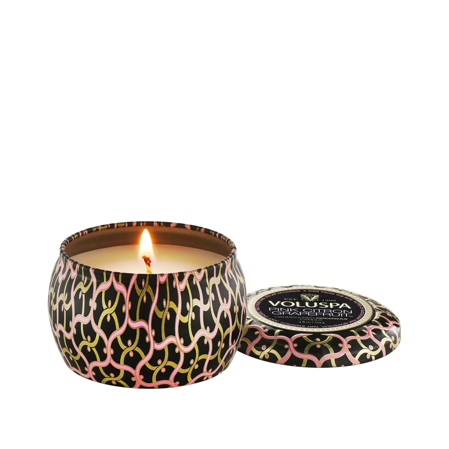 Pink Citron Mini Tin Candle