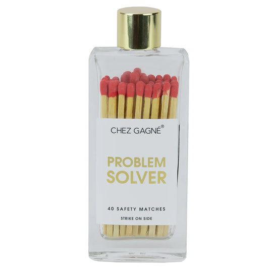 Problem Solver Glass Bottle Matches