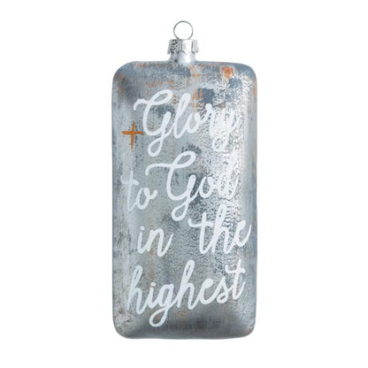 Metallic Painted Ornaments