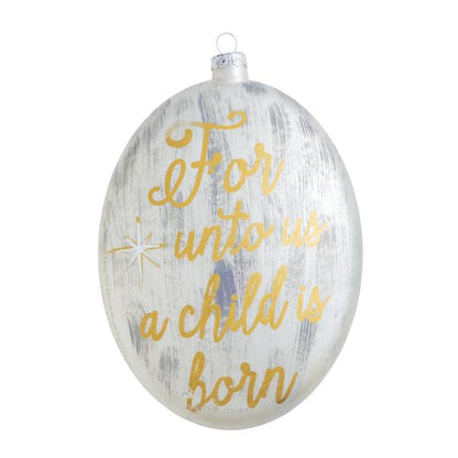 Metallic Painted Ornaments