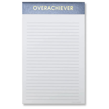 Overachiever Lined Notepad