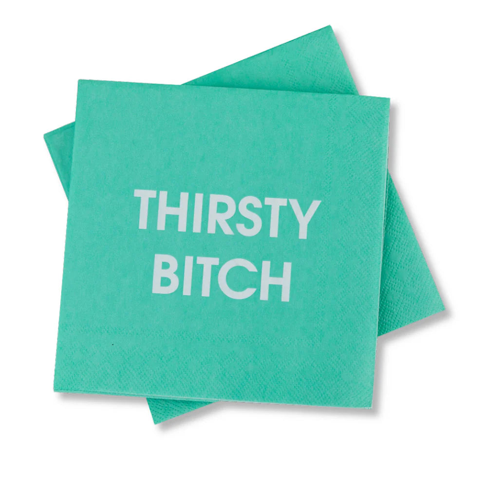 Thirsty Bitch Cocktail Napkins