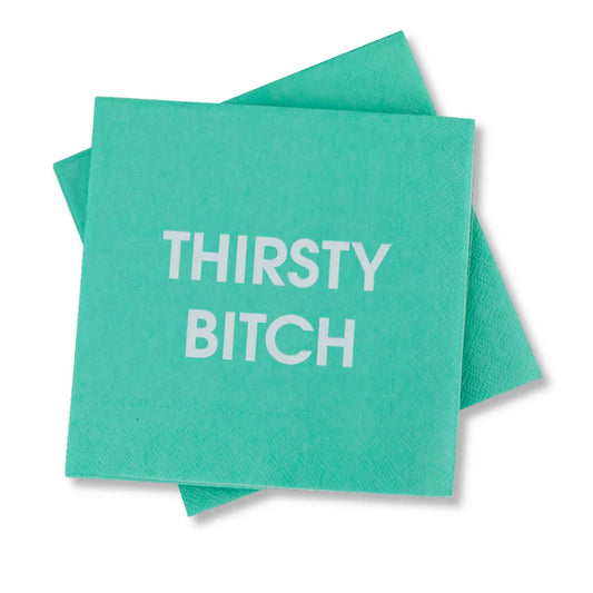 Thirsty Bitch Cocktail Napkins