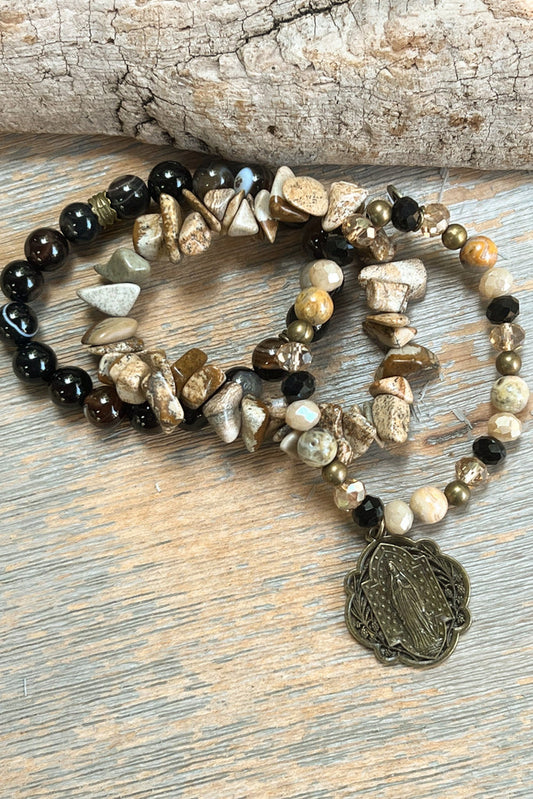 Rose Bracelet October Set