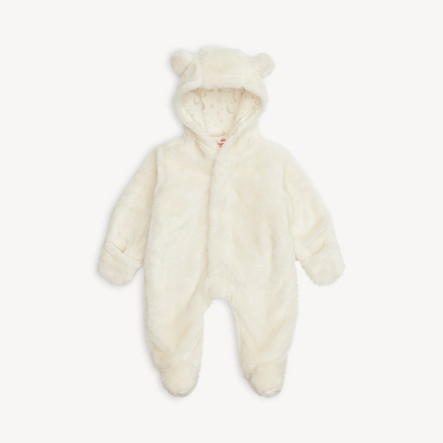 Cloud Minky Bear Footie