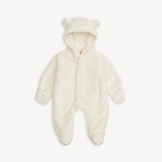 Cloud Minky Bear Footie