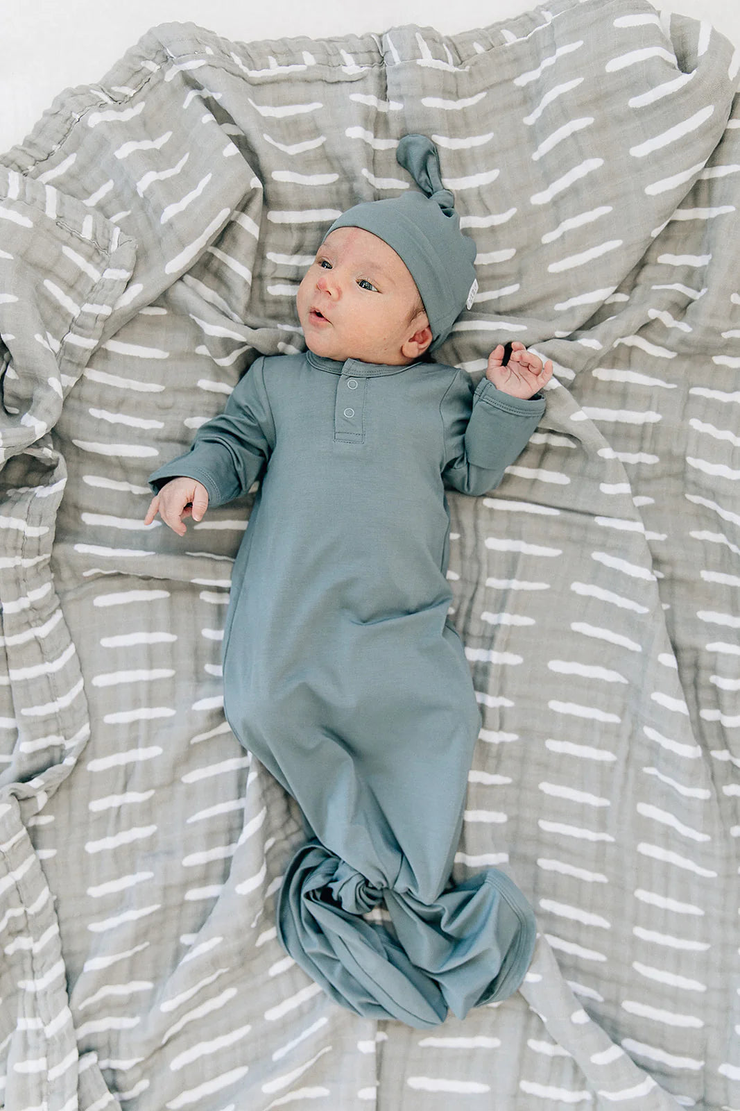 Organic Cotton Knot Gown