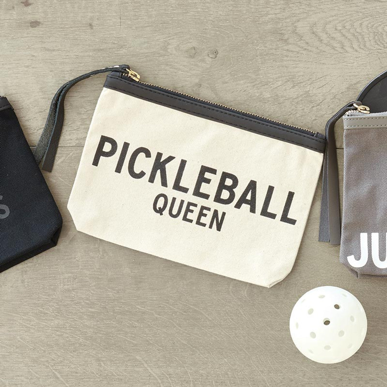 Pickleball Queen Canvas Pouch