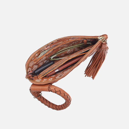 Hobo Sable Harvest Wheat Ring Wristlet