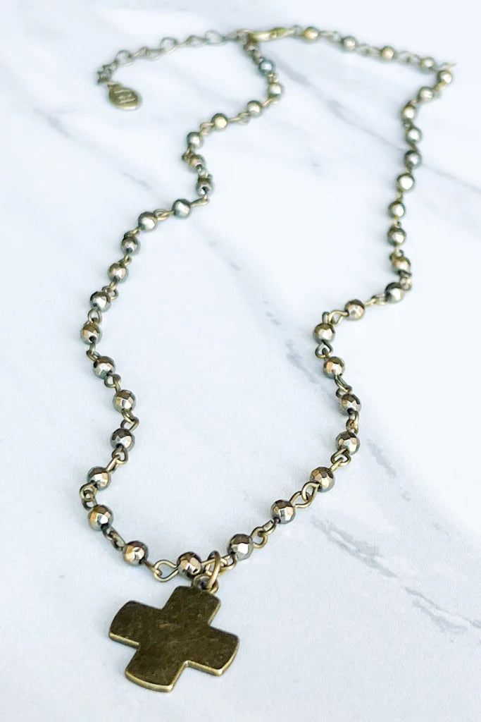 Joan Necklace in Bronze