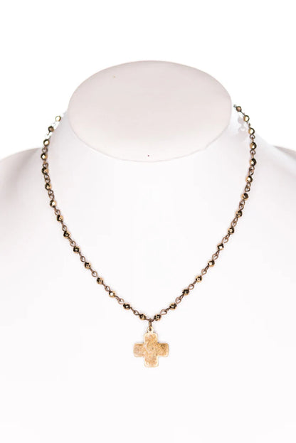 Joan Necklace in Bronze