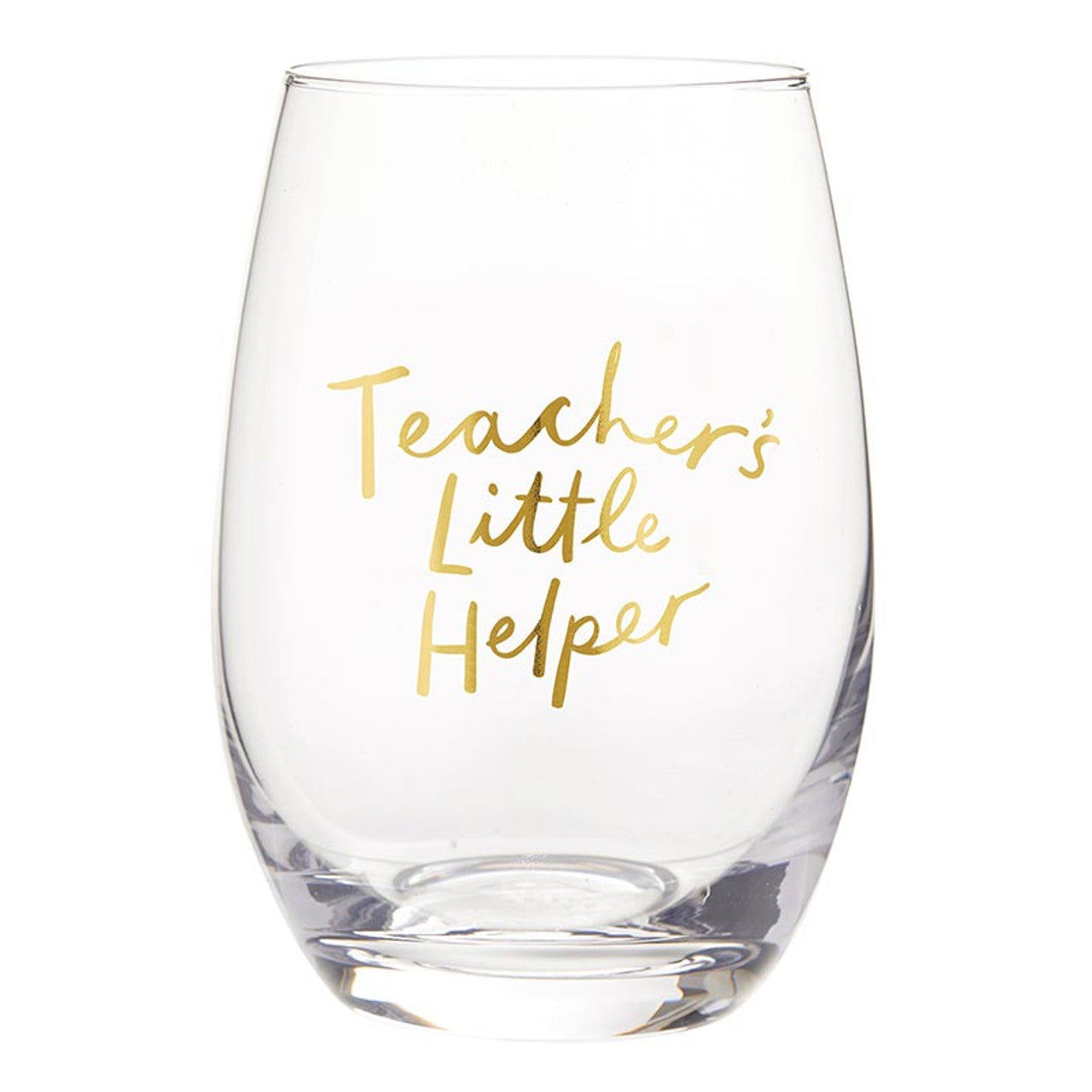 Little Helper Stemless Wine Glass