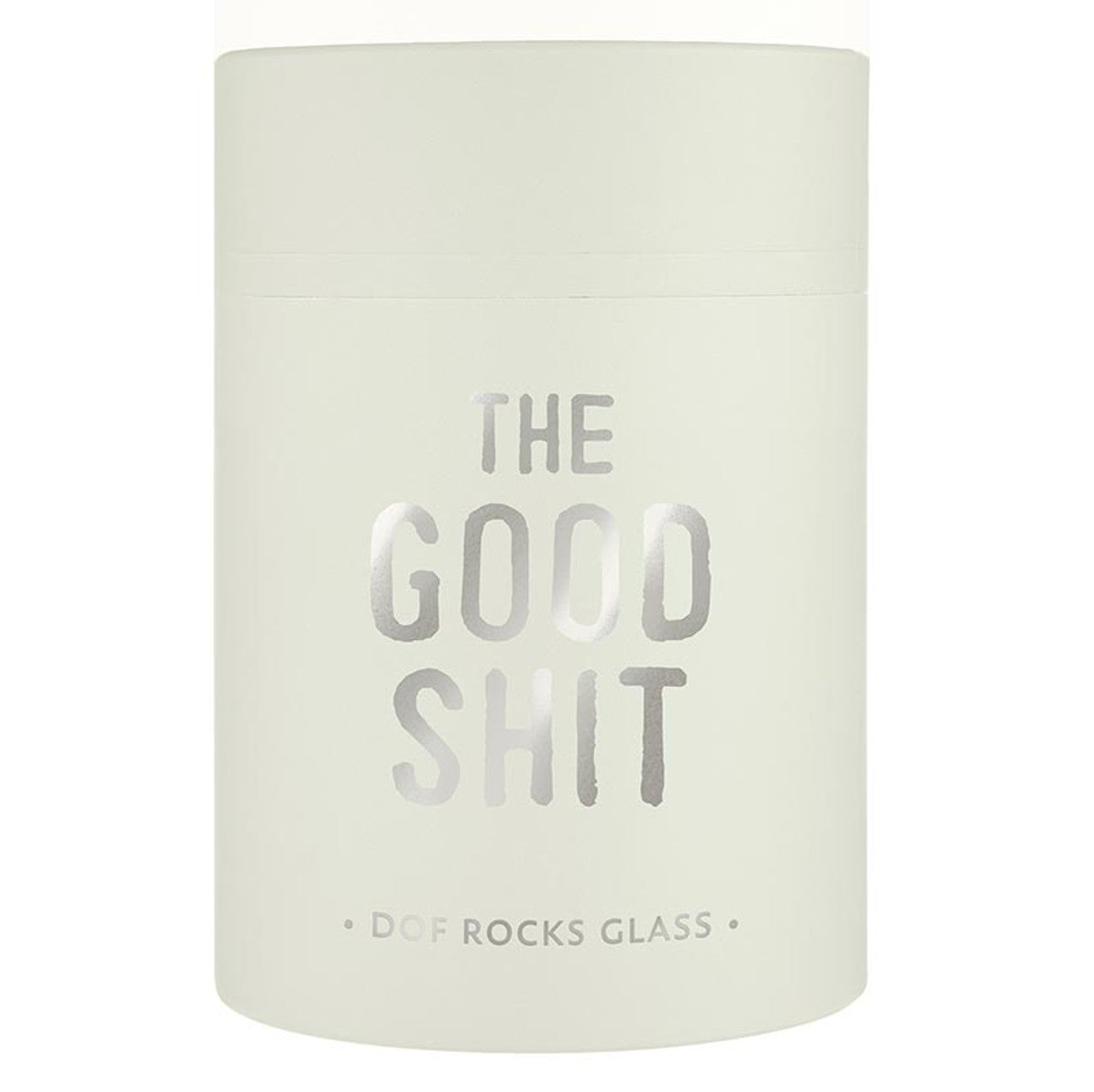 Good Shit On the Rocks Glass