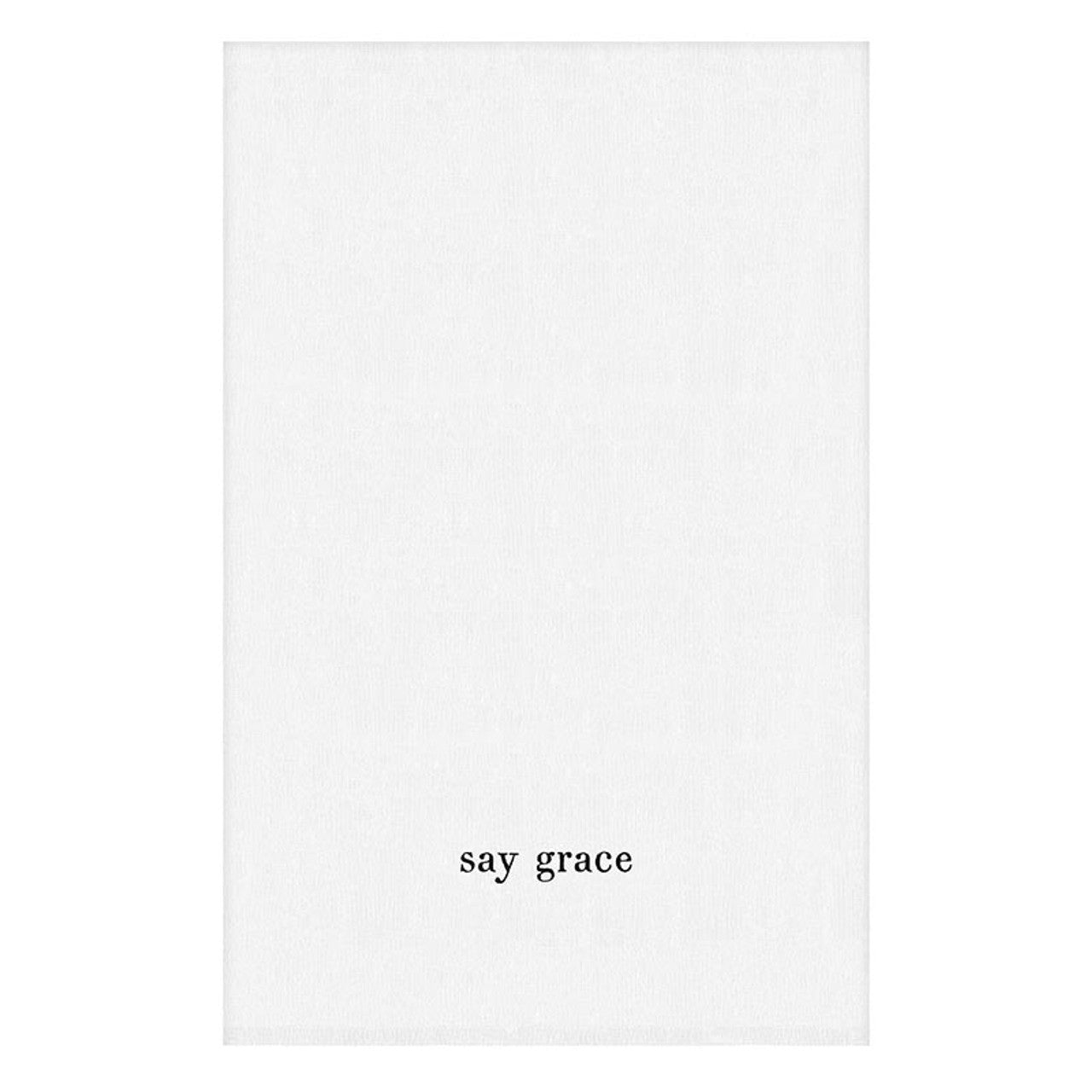 Say Grace Tea Towel