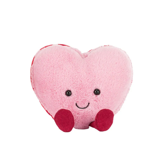 Amuseables Colette Pink Heart Macron