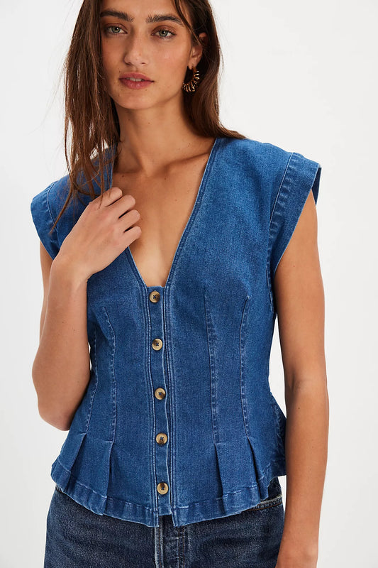 Dylan Denim Vest