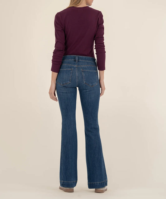 Natalie High Rise Bootcut Side Inset
