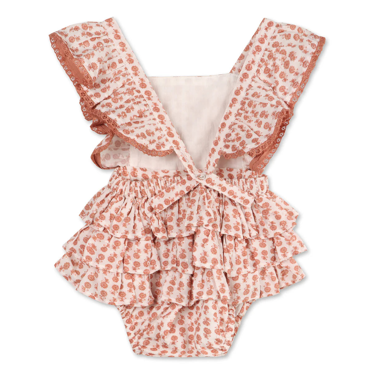 Vienna Dotted Floral Romper